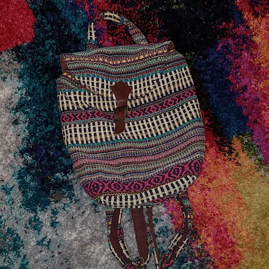 Woven Backpack